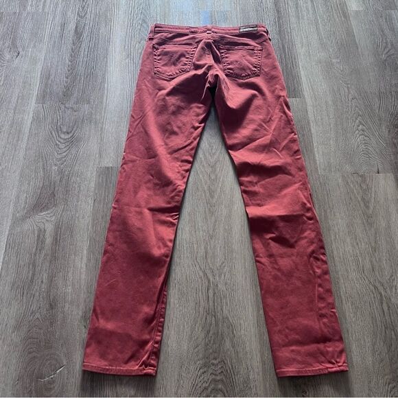 Adriano Goldschmied The Stilt Cigarette Leg Womens Jeans Pants Orange Size 25R - Picture 6 of 7